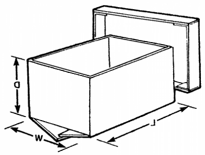 HALF SLOTTED CARTON-LID